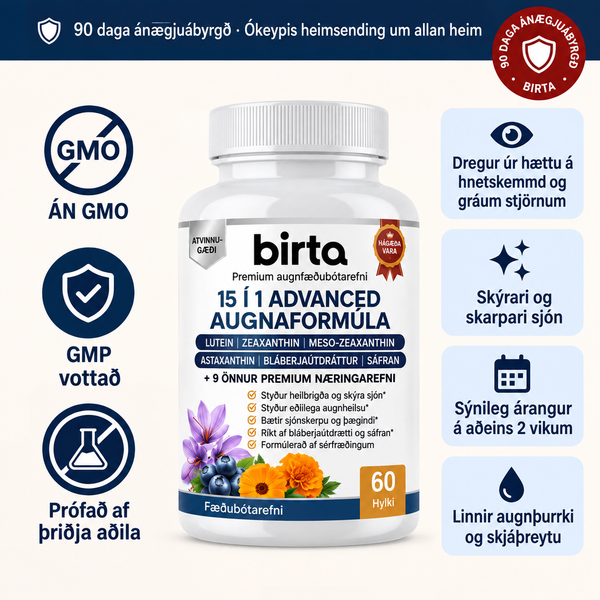 Birta 15 í 1 Augnaformúla