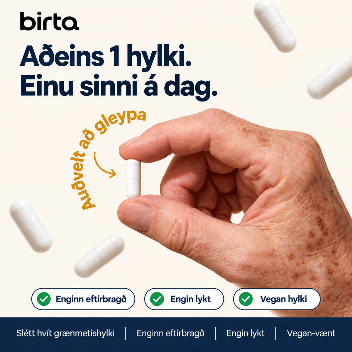 Birta 15 í 1 Augnaformúla